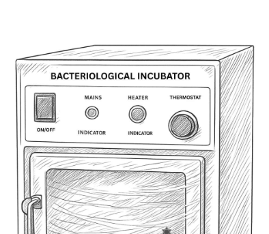 BACTERIOLOGICAL LAB INCUBATOR image