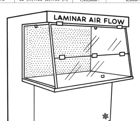 LAMINAR AIR FLOW CABINETS image