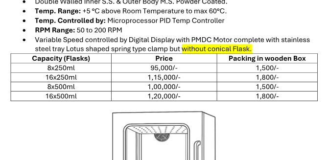 ORBITAL SHAKING INCUBATOR (HEATING) image